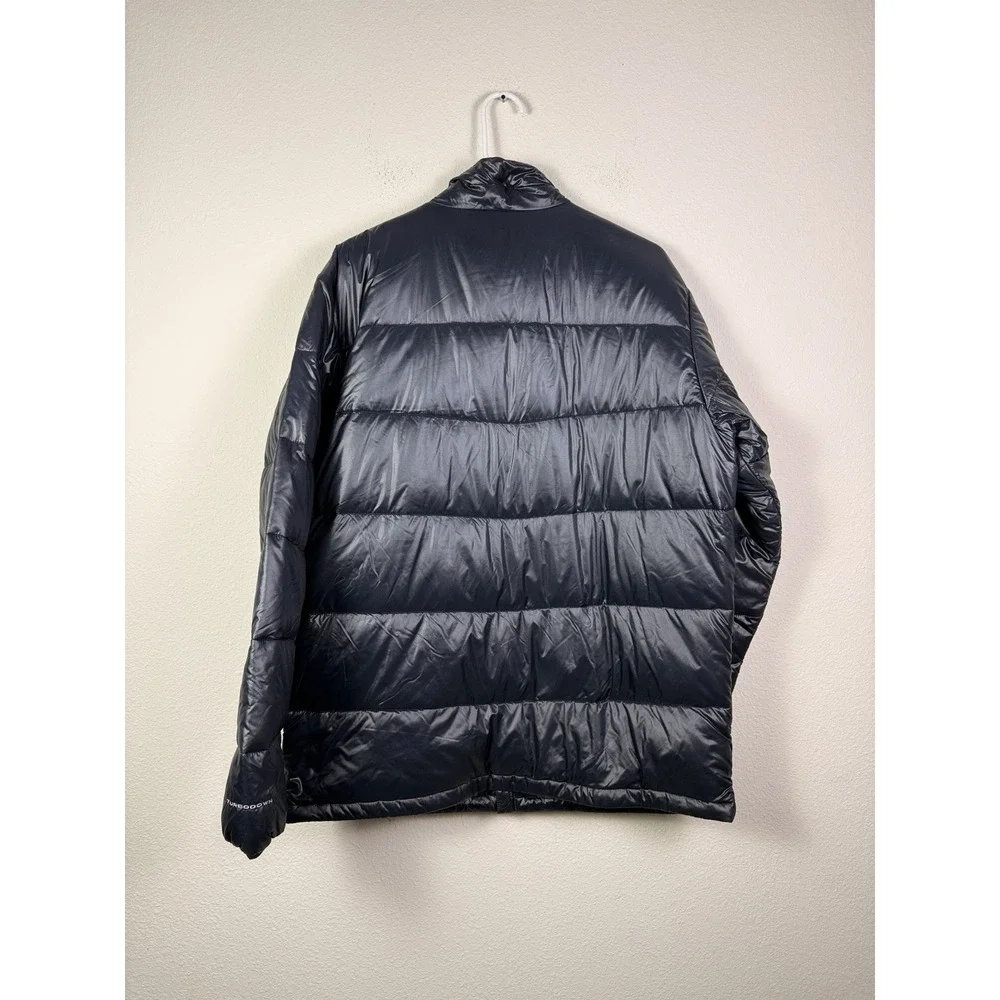 Columbia Puffer Jacket Mens L Turbo Down Omni-Heat 650 OTD Goose  Full Zip